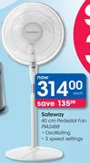 Safeway 40cm Pedestal Fan PIA2488
