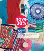 Clicks Beach Bag, Beach Towels, Sandals Or Ipanema Sandals-Each