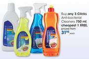 Clicks Anti-Bacterial Cleaners-750ml Each