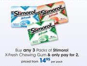 Stimorol X-Fresh Chewing Gum-Per Pack