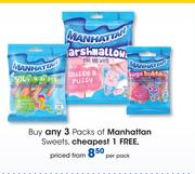 Manhattan Sweets-Per Pack