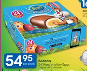 Beacon 24 marshmallow Eggs (Original Milk Chocolate)-Per pack