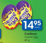 Cadbury Creme Egg-40g Each