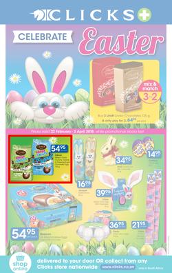 Clicks : Celebrate Easter (22 Feb - 2 Apr 2018), page 1