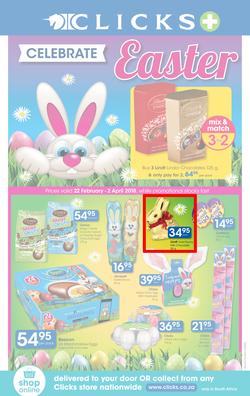 Clicks : Celebrate Easter (22 Feb - 2 Apr 2018), page 1