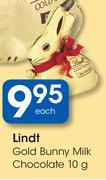 Lindt Gold Bunny Milk Chocolate-10g