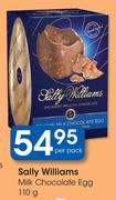 Sally Williams Milk Chocolate Egg-110g Per Pack
