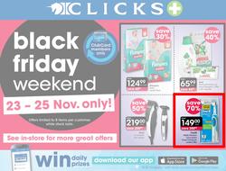 Clicks : Black Friday (23 Nov - 25 Nov 2018), page 1