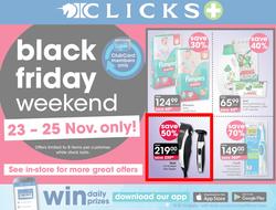 Clicks : Black Friday (23 Nov - 25 Nov 2018), page 1