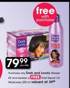 Dark & Lovely Relaxer Kit-Per Offer Free Dark & Lovely Total Repair Oil Moisturiser