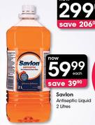 Savlon Antiseptic Liquid-2Ltr Each