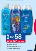 Clicks Revive Foam Bath 500ml Or Shower Gel 400ml-For 2 Per Offer