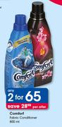Comfort Fabric Conditioner-2x800ml Per Offer