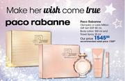 Paco Rabanne Olympea Or Lady Million Gift Set Of EDP 80ml, Body Lotion 100ml And Travel Spray 10ml