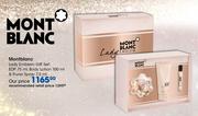 Montblanc Lady Emblem Gift Set Of EDP 75ml, Body Lotion 100ml & Purse Spray 7.5ml-Per Set