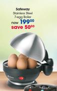 Safeway Stainless Steel 7 Egg Boiler