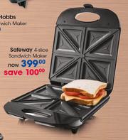 Special Safeway 4 Slice Sandwich Maker m.guzzle .za