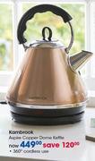 Kambrook Aspire Copper Dome Kettle 360° Cordless Use