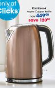 Kambrook Aspire Copper Kettle