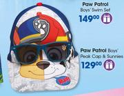 Paw Patrol Boy's Peak Cap & Sunnies