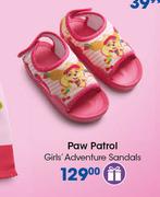 Paw Patrol Girl's Adventure Sandals