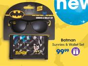 Batman Sunnies & Wallet Set