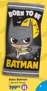 Baby Batman Beach Towel