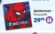 Spiderman Facecloth