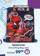 Spiderman Drawstring Bag & Sunnies