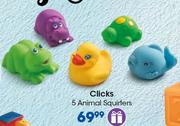 Clicks 5 Animal Squirters