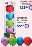 Infunbebe Textured Balls 4 Piece Set