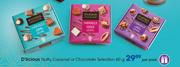 D'Licious Nutty, Caramel Or Chocolate Selection-60g Per Pack