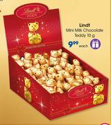 Lindt Mini Milk Chocolate Teddy-10g Each