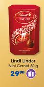 Lindt Lindor Mini Cornet-50g