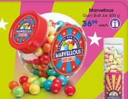 Marvellous Gum Ball Jar-400g Each