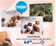 Carrol Boyes Milk Or Dark Chocolate Collection-85g Per Pack