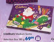 Cadbury Medium Santa Selection Box-180g