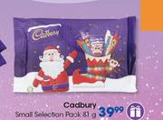 Cadbury Small Selection Pack-81g