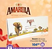 Beyers Amarula Chocolate Box-220g