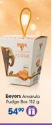 Beyers Amarula Fudge Box-112g