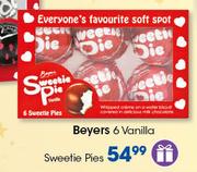 Beyers 6 Vanilla Sweetie Pies