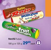 Nestle Tubes 100g Or 125g-Each
