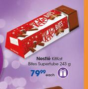Nestle Kitkat Bites Supertube-243g Each