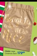Clicks Large Christmas Sack