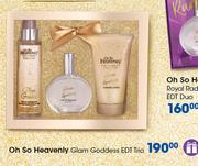 Oh So Heavenly Glam Goddess EDT Trio