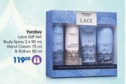 Yardley Lace Gift Set-Per Set