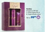 Yardley Gorgeous Gift Set-Per Set