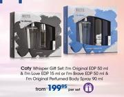 Coty Whisper Gift Set-Per Set