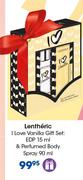 Lentheric I Love Vanilla Gift Set EDP 15ml & Perfumed Body Spray 90ml
