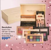 Revolution Soph's Fav Gift Set 12 Items In A Trendy Keepsake Box